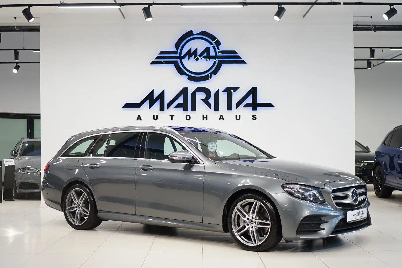 Mercedes-Benz E 350 d T "AMG-PAKET"|"ACC| 360°-KAMERA| MEMORY"| Gris - 1