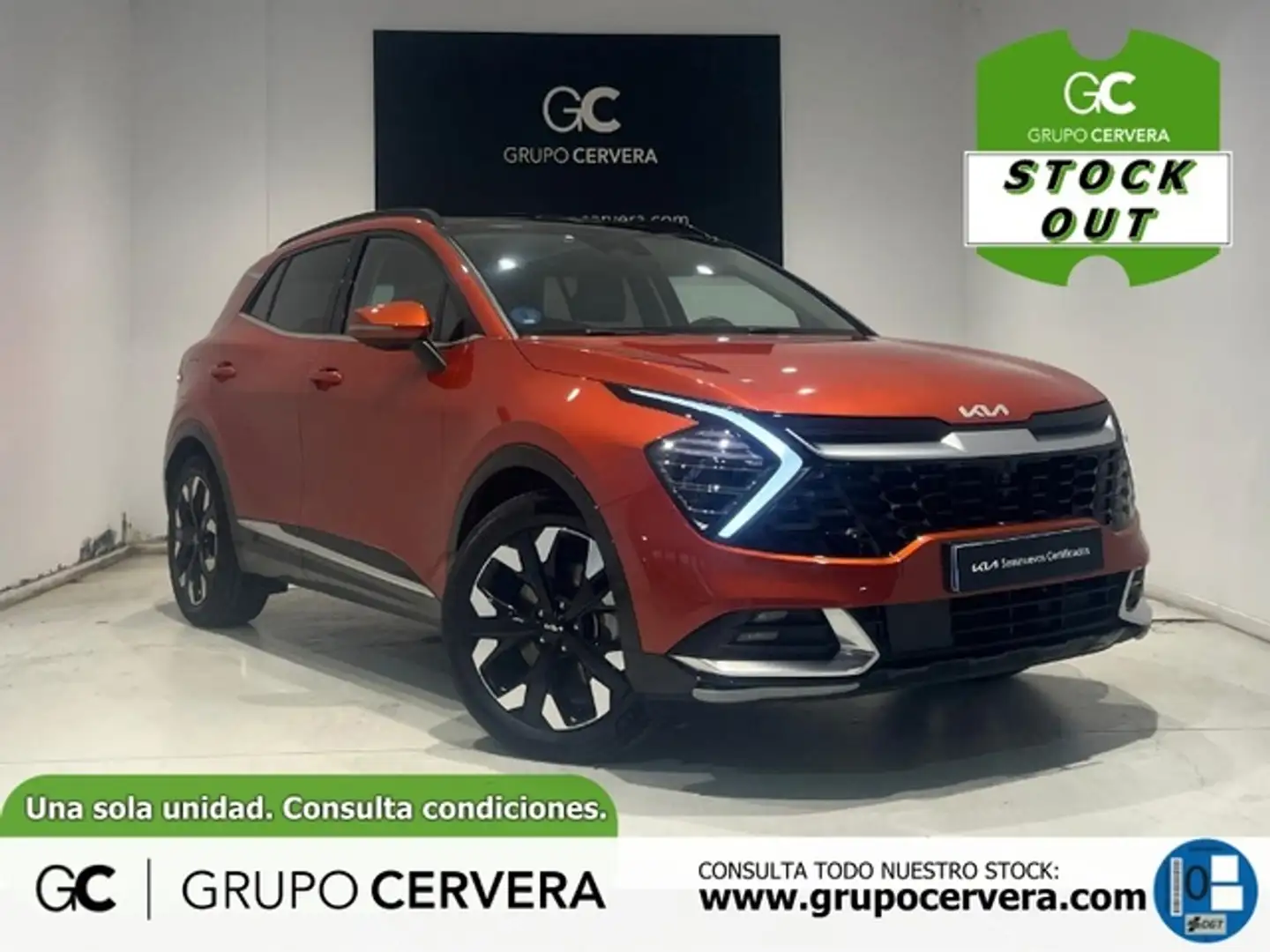 Kia Sportage 1.6 T-GDi PHEV Tech 4x4 265 Naranja - 1
