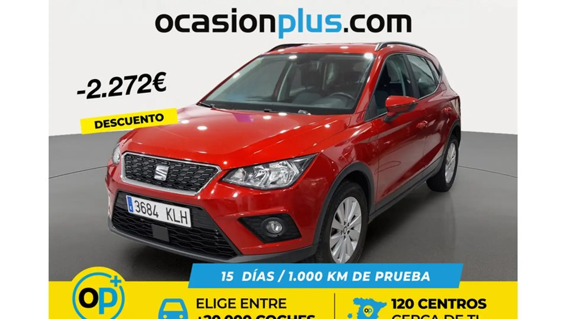 SEAT Arona 1.6TDI CR S&S Style 115 Rojo - 1