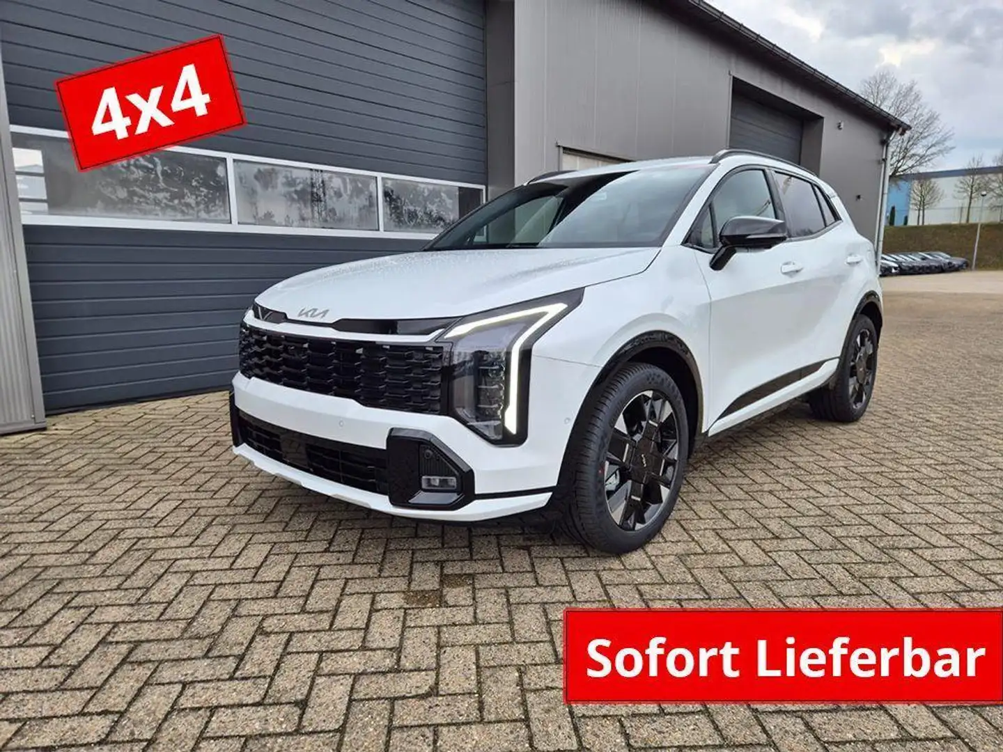 Kia Sportage 1.6 T-GDi 180PS 4x4 AWD Automatik GT-Line NEUES... Weiß - 1