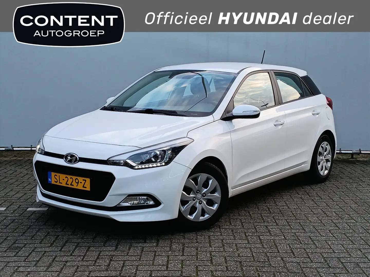 Hyundai i20 1.0 T-GDI Blue 100PK Comfort WEINIG KILOMETERS Blanc - 1