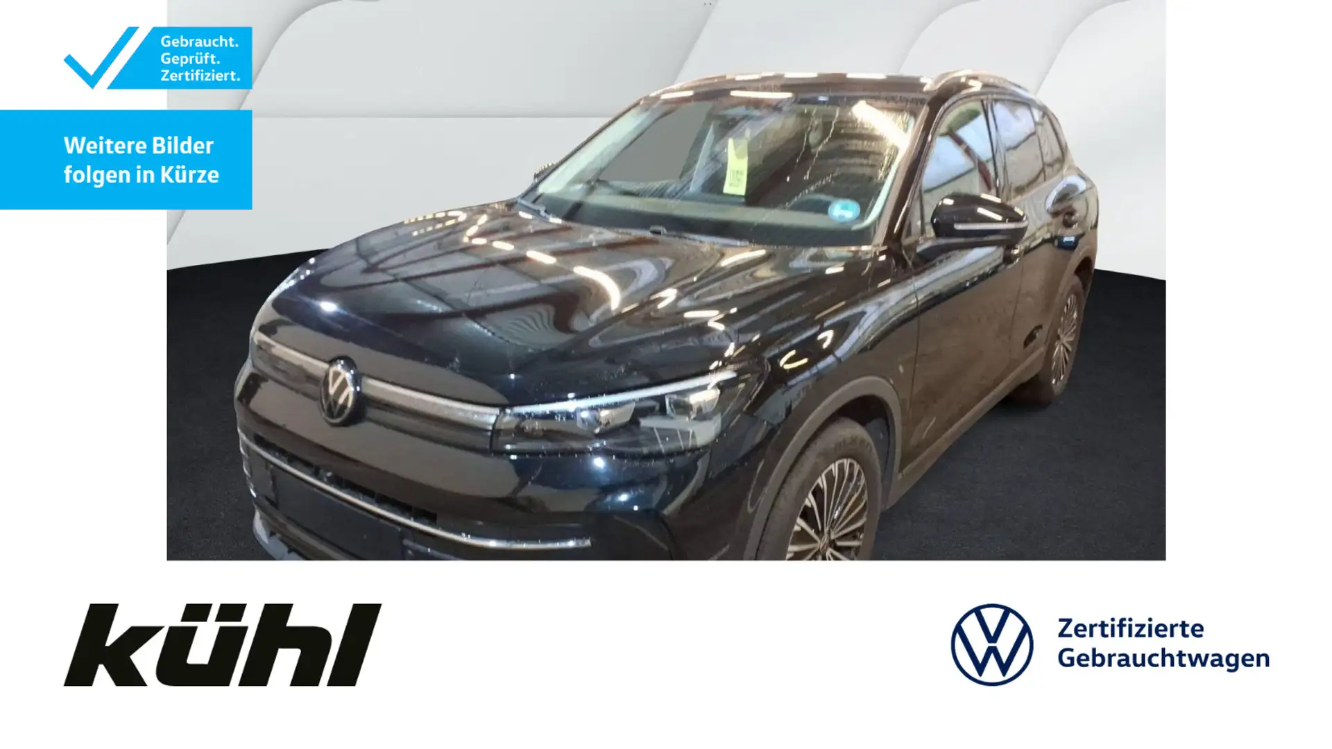 Volkswagen Tiguan 2.0 TDI DSG Goal LED+/ACC/360°/App/Navi/A Schwarz - 1