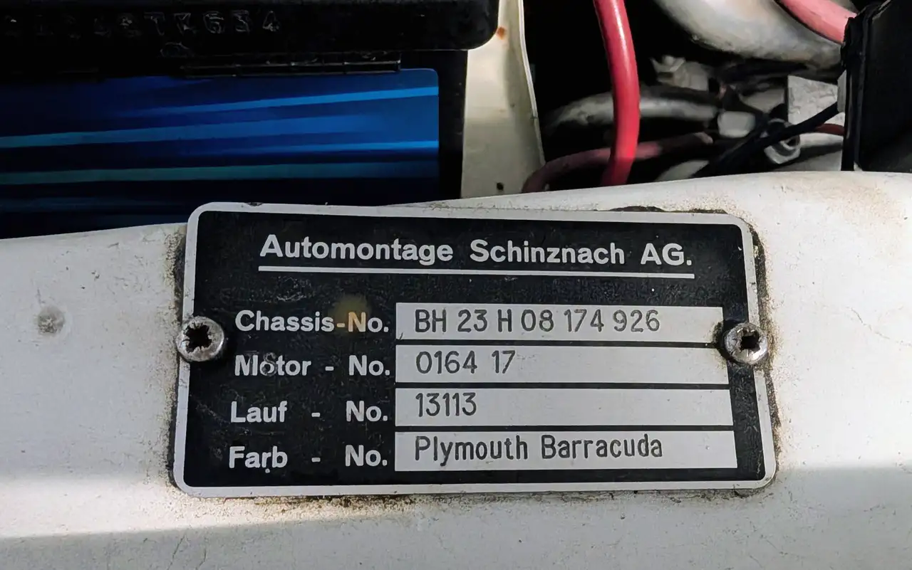 Plymouth Barracuda HT Coupe, foto 8