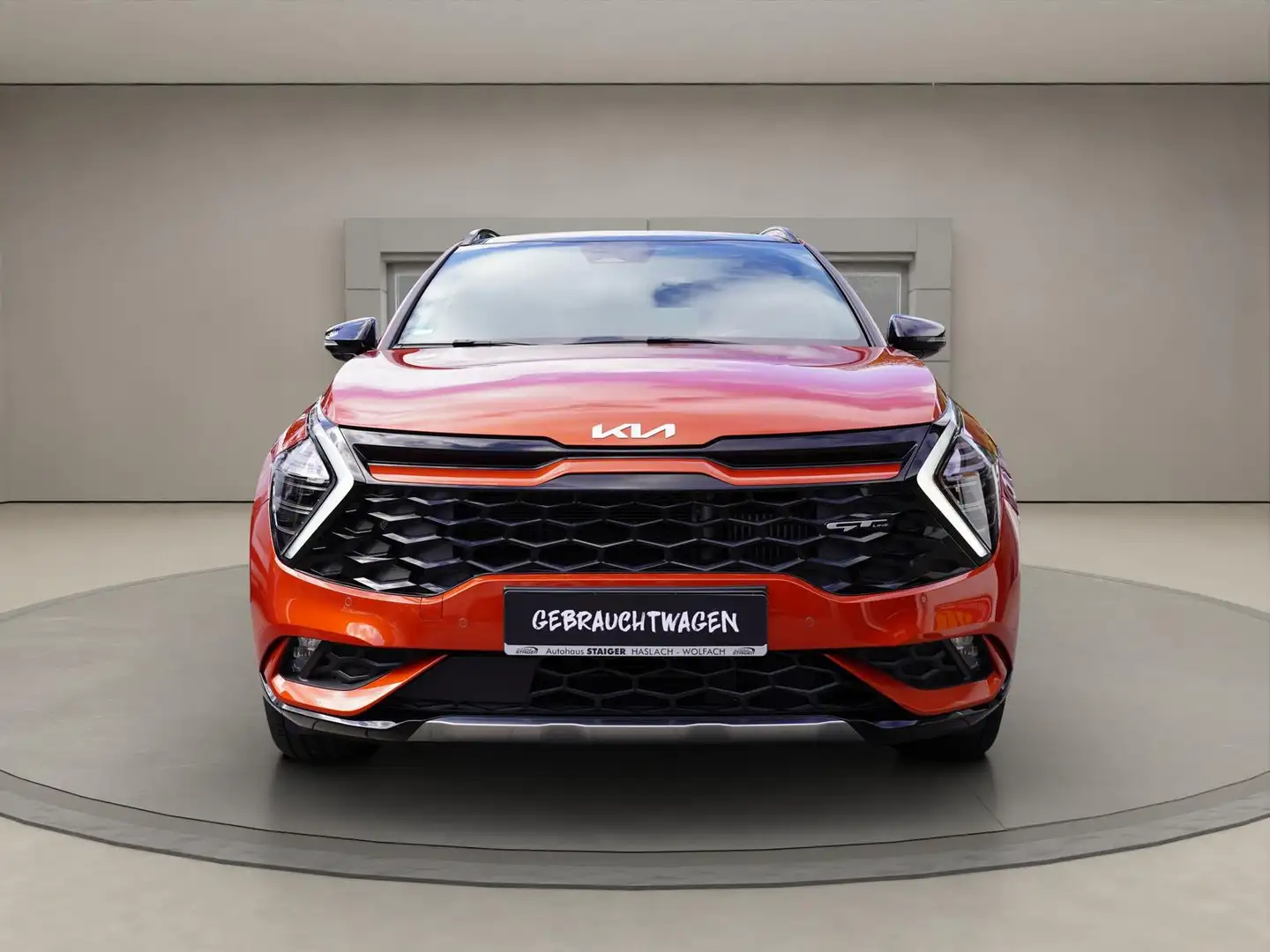 Kia Sportage 1.6T-GDI PHEV GT-Line+4x4+ Orange - 2