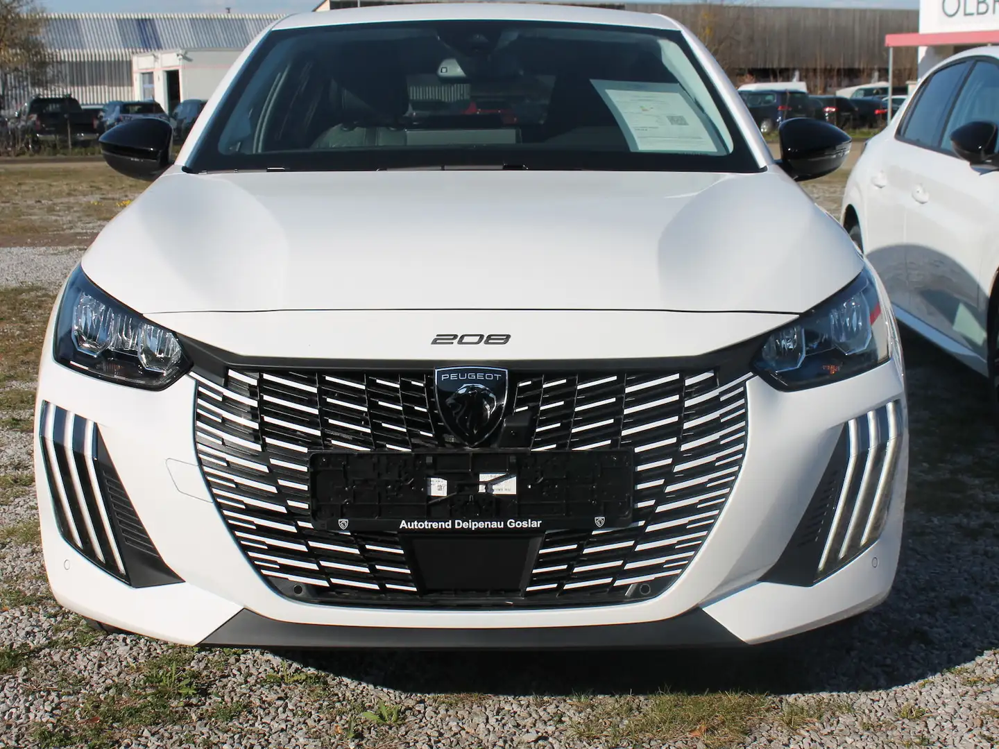 Peugeot 208 Allure Hybrid 110 e-DSC Sicht & Navi Pack Weiß - 2