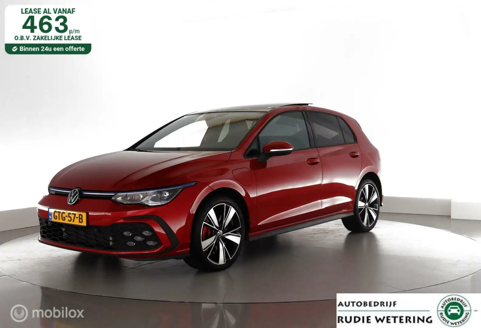 Volkswagen Golf GTE 1.4 eHybrid 245pk pano|IQ-led|nav|cam|dab|acc|lmv1 Piros - 1