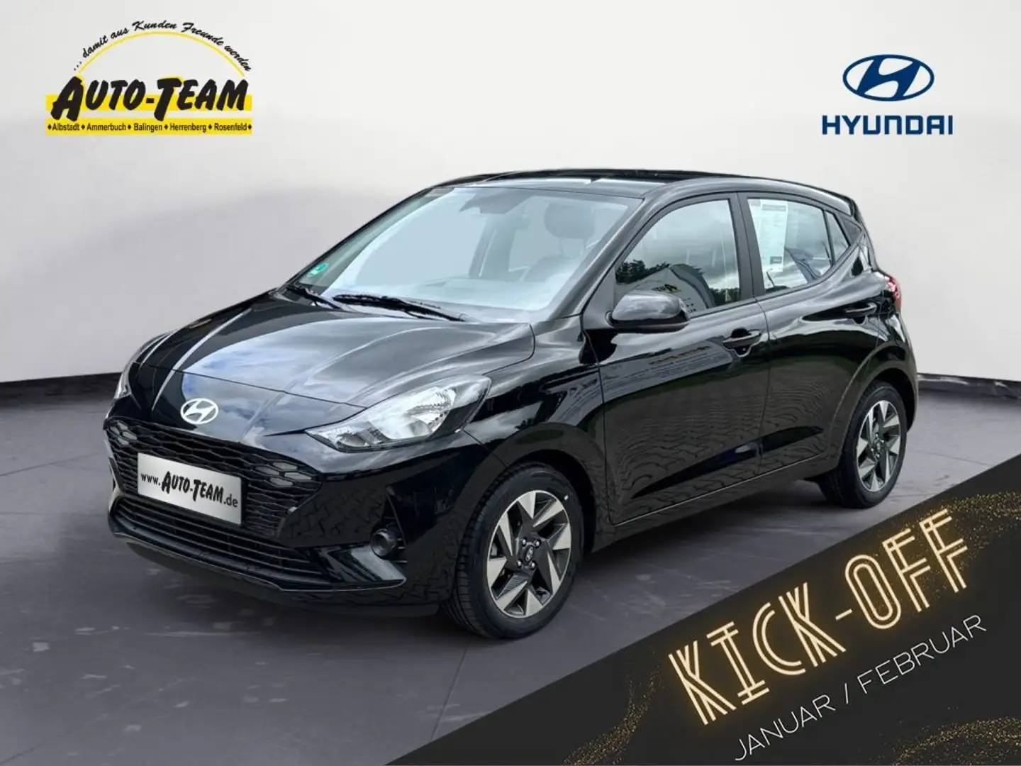 Hyundai i10 1.0 Trend (AC3) Schwarz - 1