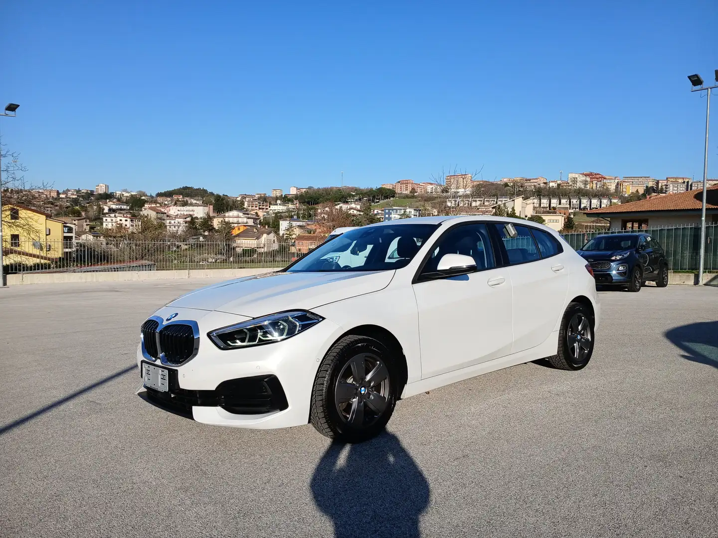 BMW 116 BMW 116 d BUSINESS ADVANTAGE BIANCO PERLA 2021 Bianco - 1