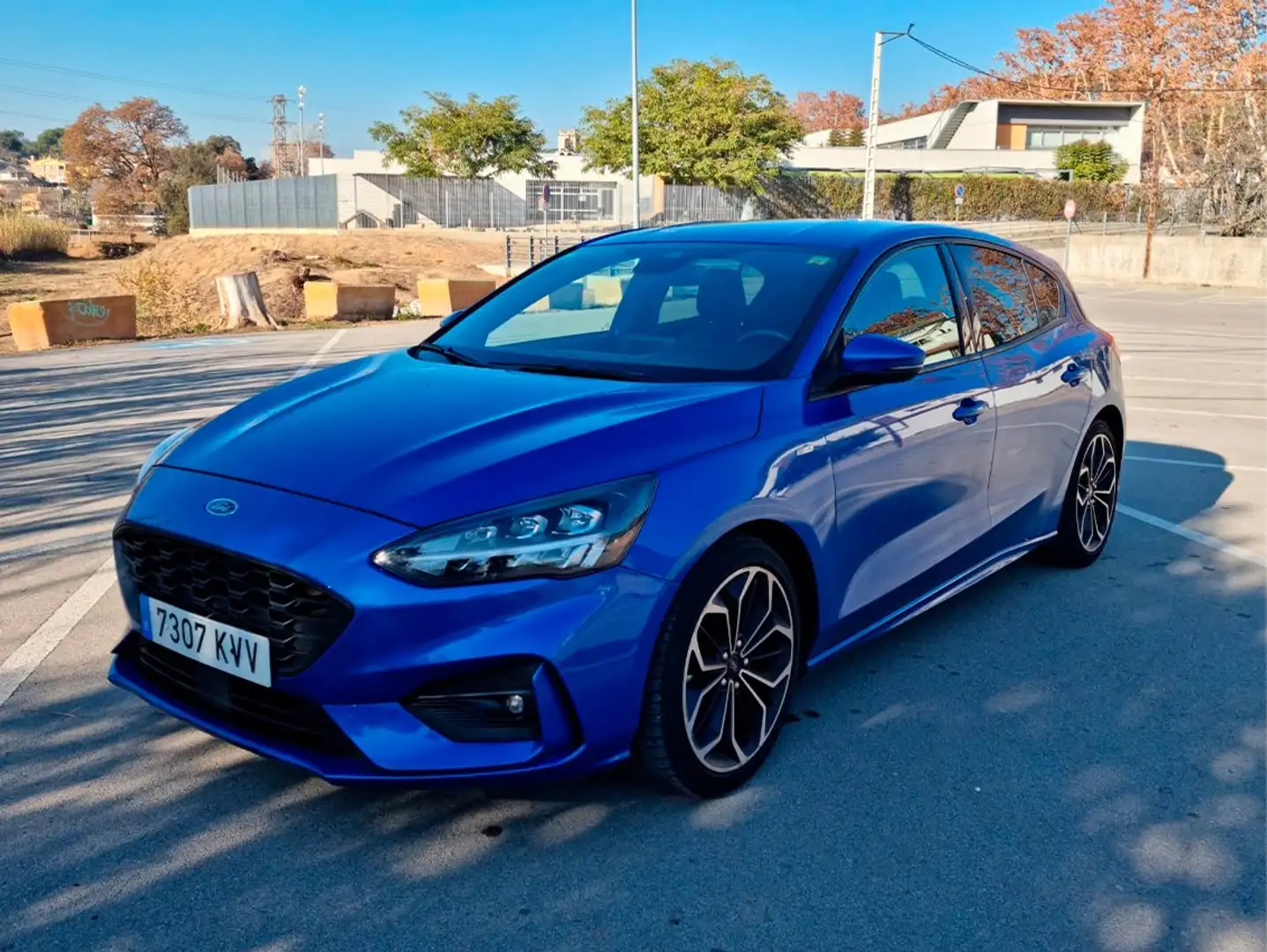 Ford Focus 1.0 Ecoboost ST Line 125 Azul - 1