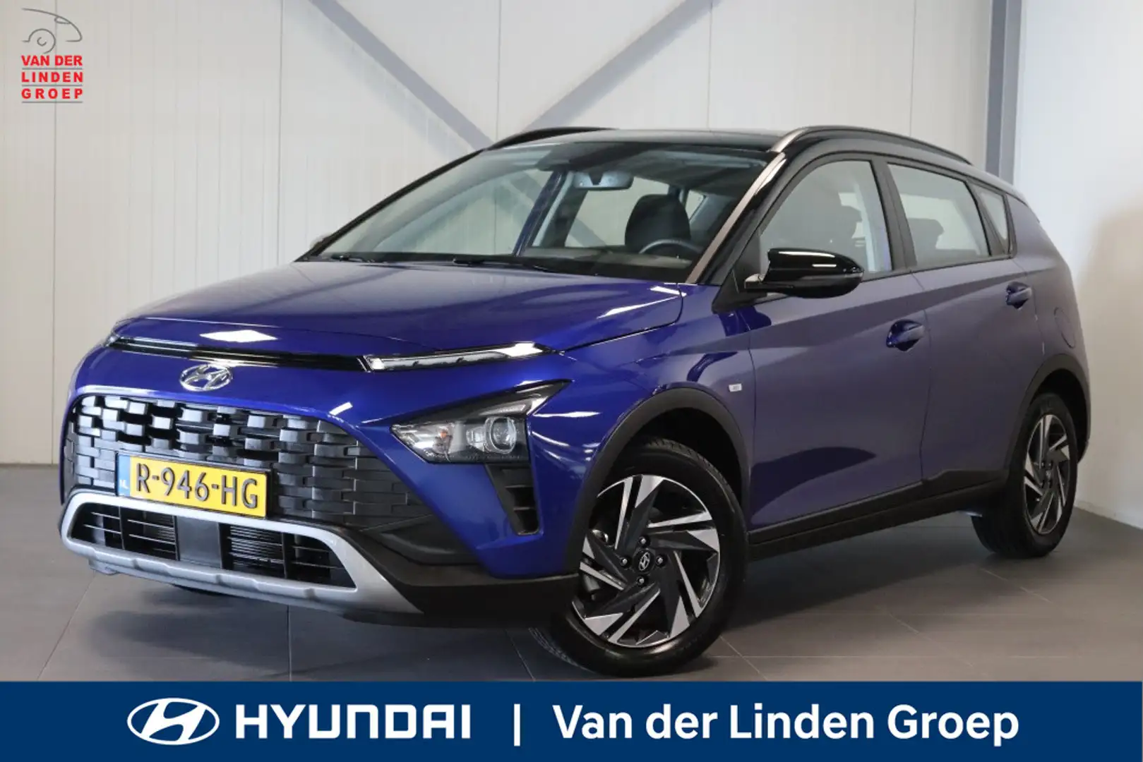Hyundai BAYON 1.0 T-GDI Comf.Smart Navi|Led|Pdc|Cam|16"|Rijklaar Blu/Azzurro - 1