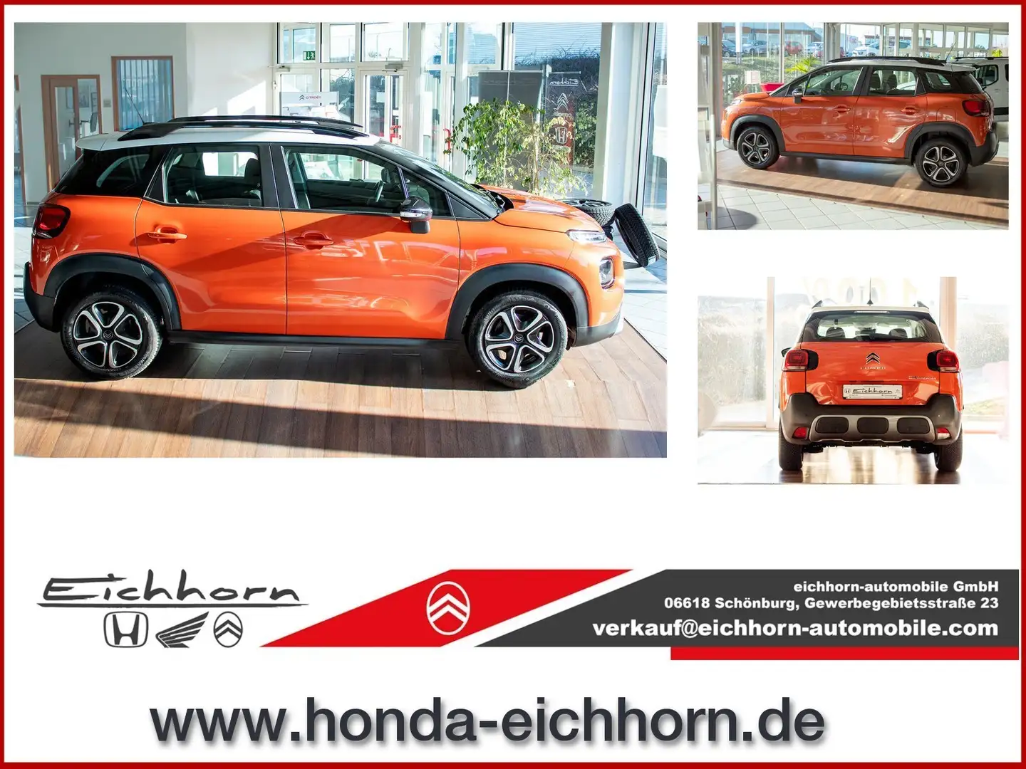 Citroen C3 Aircross Feel Pack Diesel Orange - 1