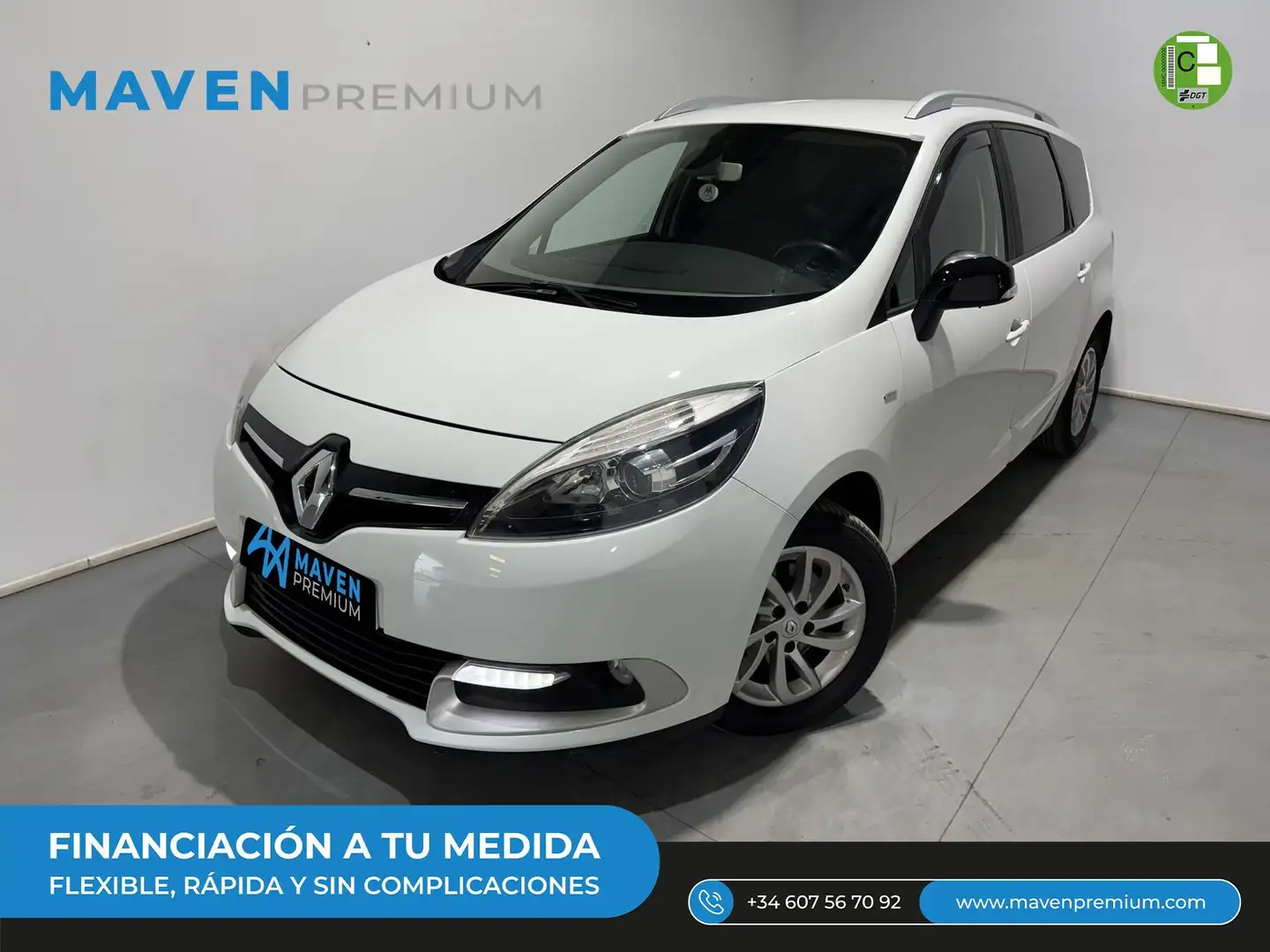 Renault Grand Scenic 1.6dCi eco2 Energy Limited 7pl. White - 1