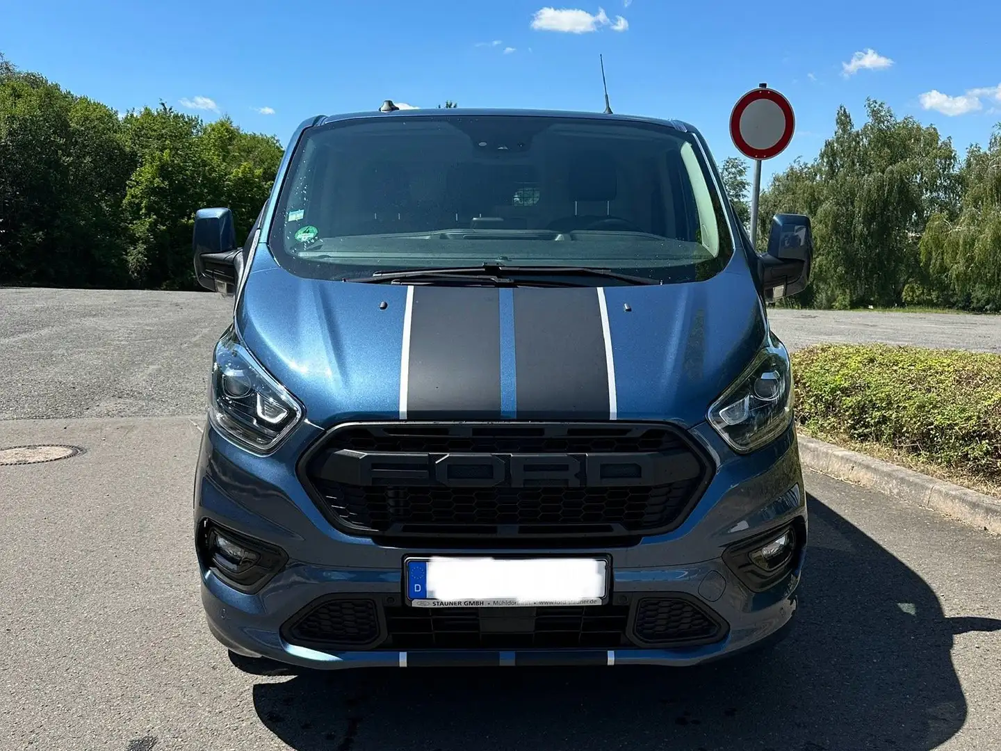 Ford Transit Custom Transit Custom 310 L1H1 LKW VA Sport Blau - 1