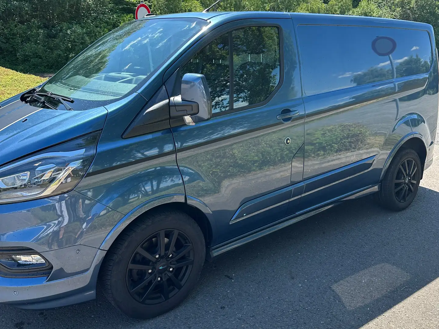 Ford Transit Custom Transit Custom 310 L1H1 LKW VA Sport Blau - 2