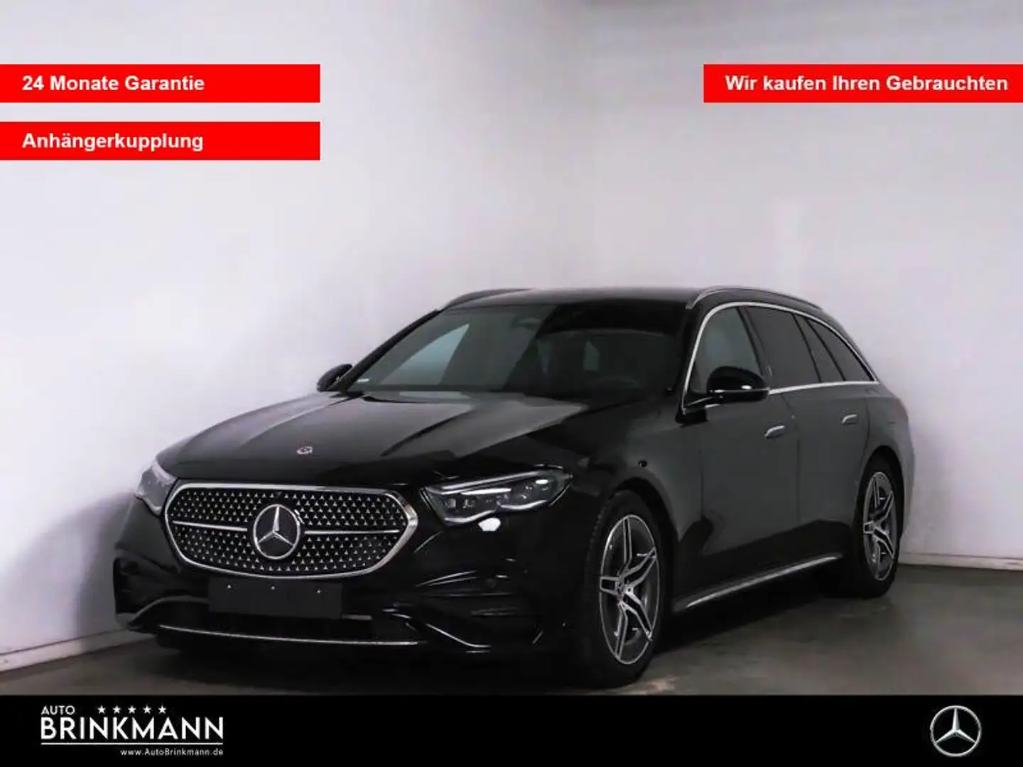 Mercedes-Benz E 300 E 300 de T AMG-LINE/AHK/360°KAM/DIGITAL-LIGHT SHZ Noir - 1