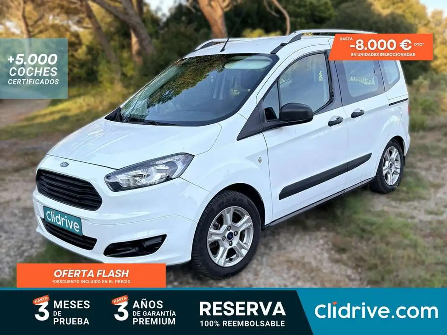 Ford Tourneo Courier 1.0 Ecoboost Trend Blanco - 1