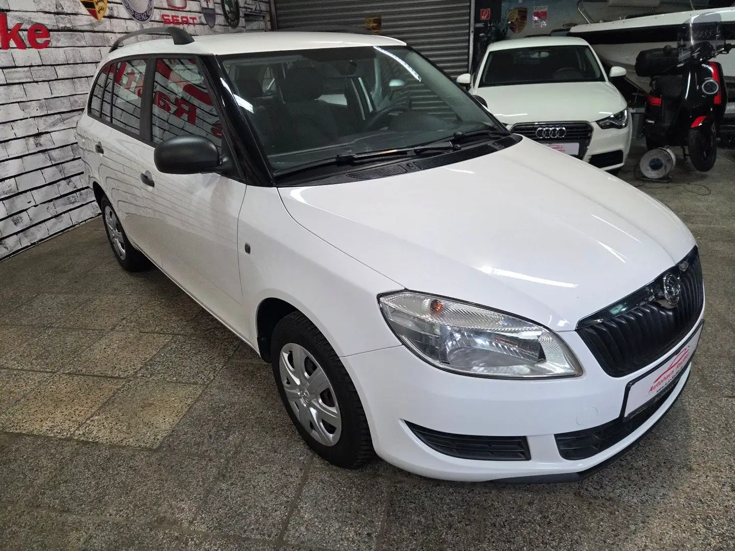 Skoda Fabia Combi Active *Tüv & Service NEU* Blanc - 2
