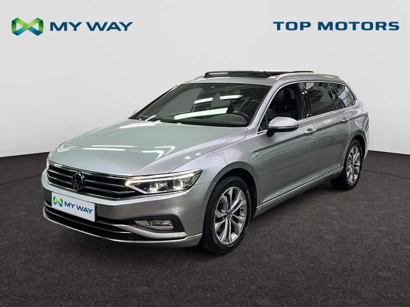 Volkswagen Passat Variant AUTOMAAT*150PK*PANODAK*CAMERA*CARPLAY*TOPWAY.BE Argent - 1