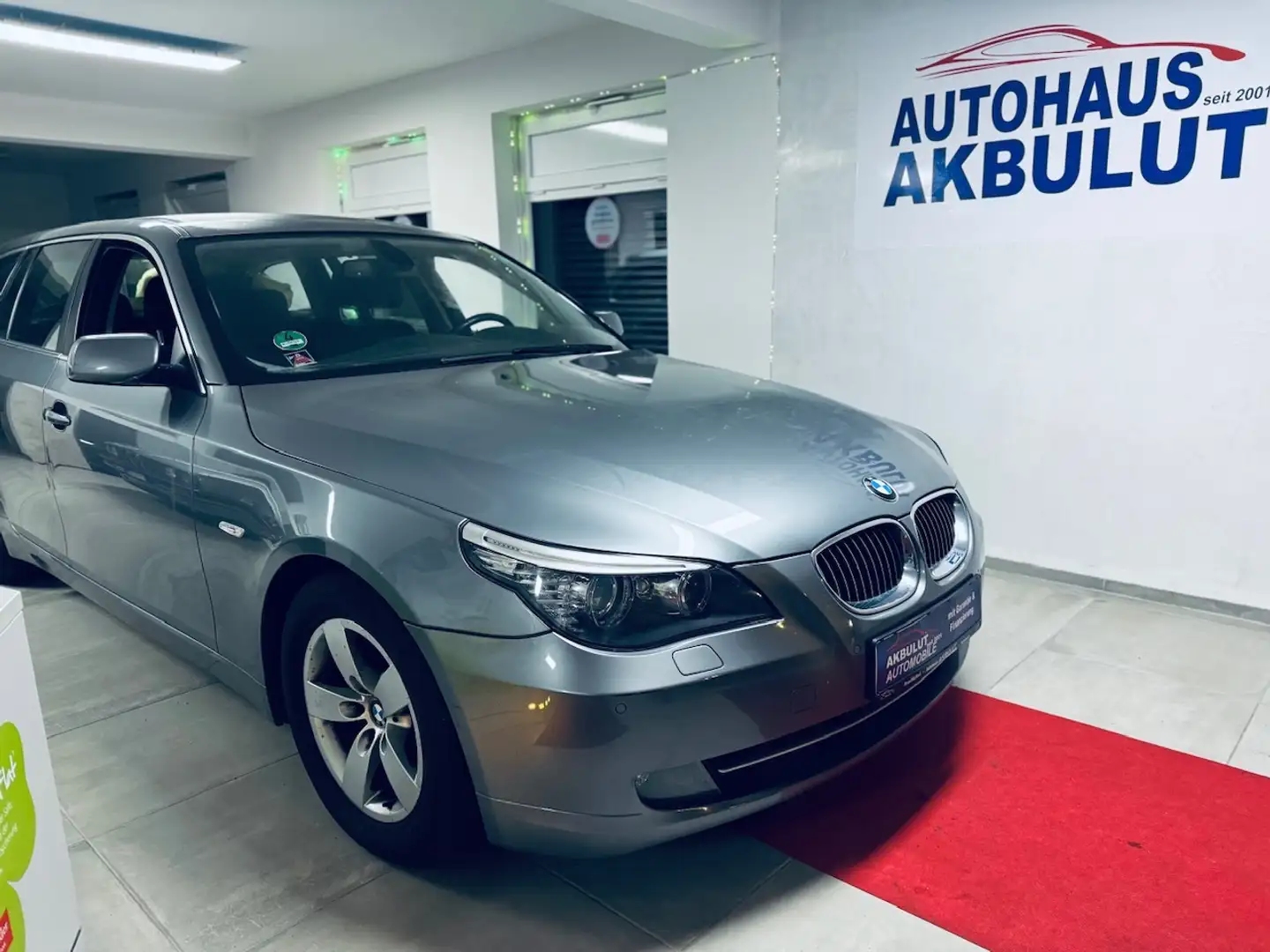 BMW 525 525d*Finanzierung+Tüv+Inspektion+Garantie* Gris - 1