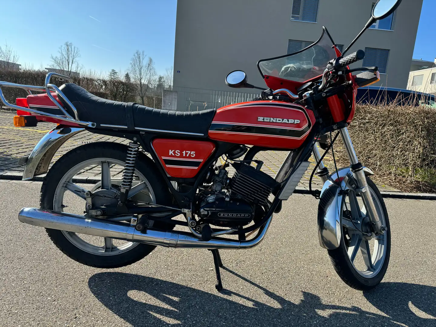 Zündapp KS 175 Zweite Serie Typ 521-51 racing-rot Orange - 2