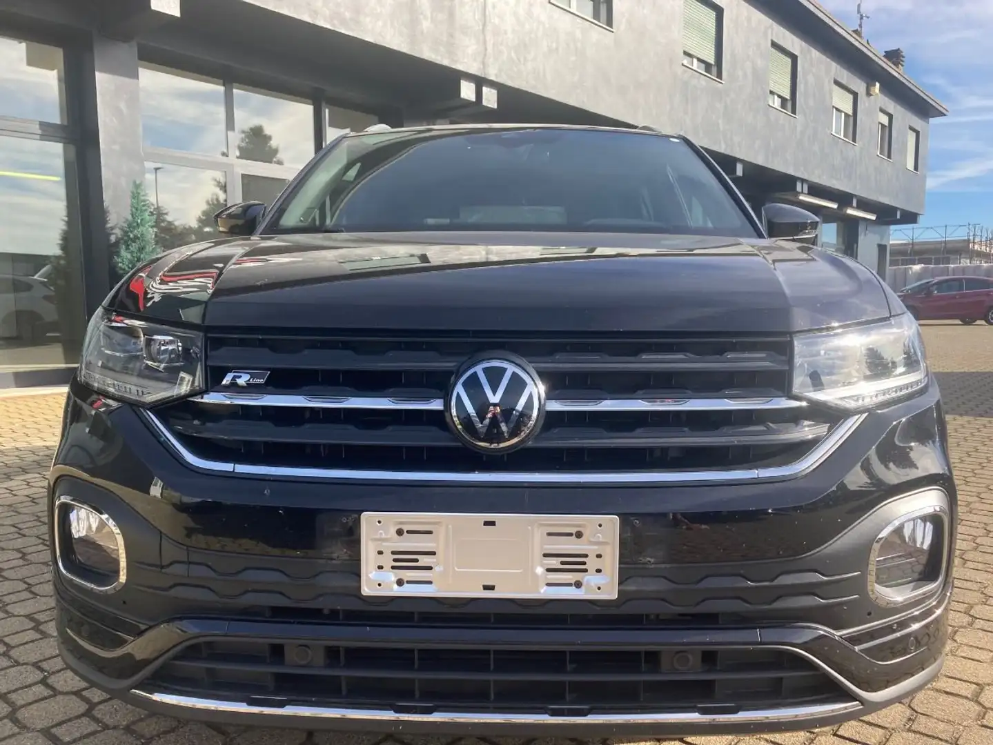 Volkswagen T-Cross 1.5 BENZINA  - R-LINE-LED NAVY-APP-TELECAMERA Noir - 1