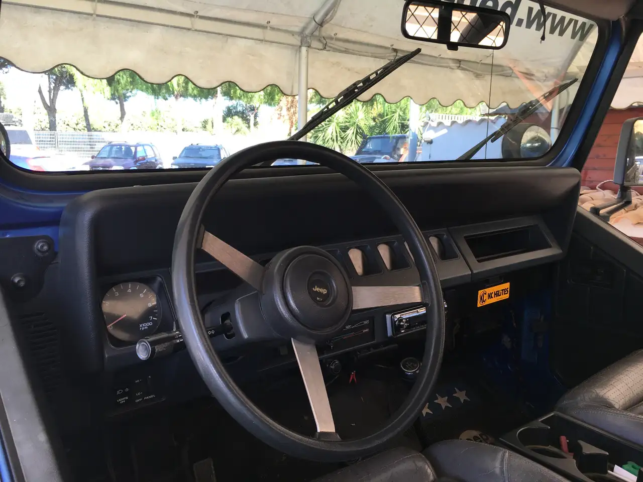 Jeep Wrangler YJ 4.0 L H.O. AUTOVETTURA ASI, foto 6