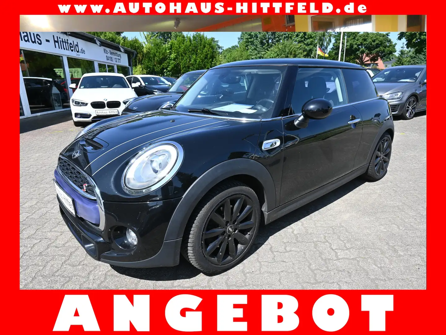 MINI Cooper S *Chili II* Aut NAVI Bluet Leder LED 17´ Schwarz - 1