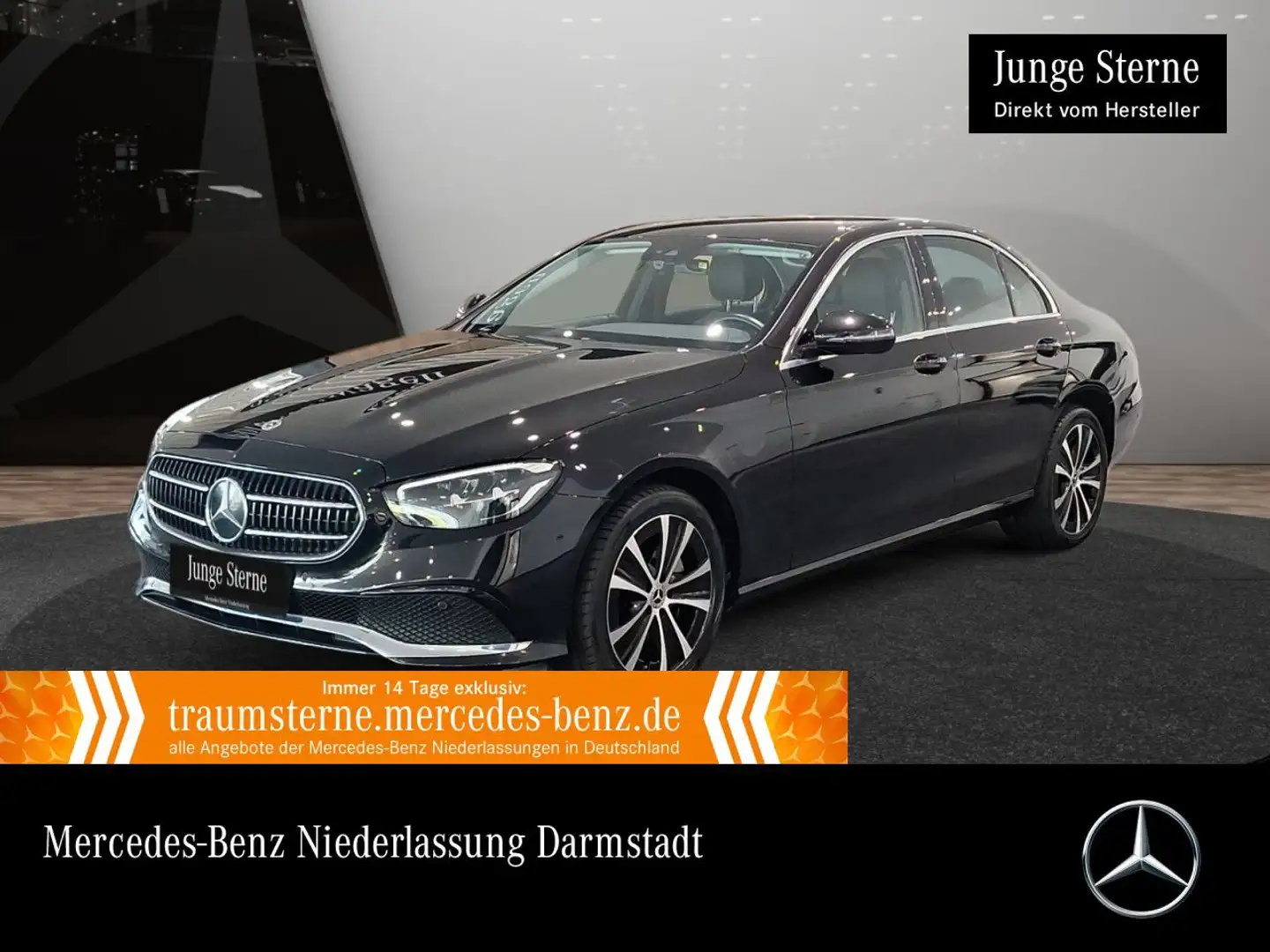 Mercedes-Benz E 300 de AVANTG+LED+KAMERA+9G Zwart - 1