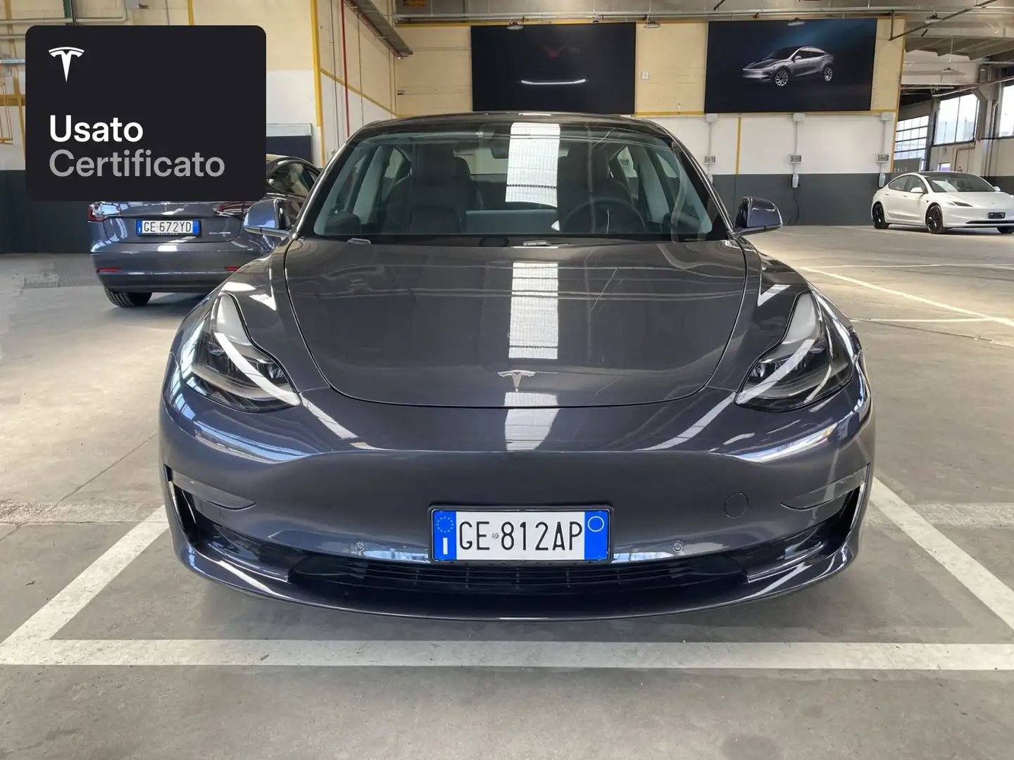 Tesla Model 3 Long Range AWD Argento - 2
