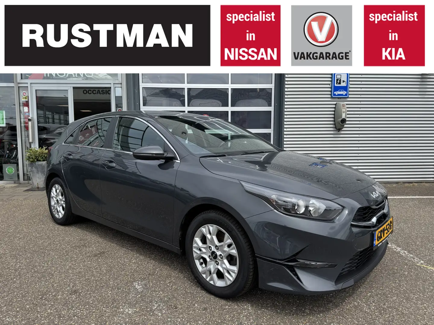 Kia Ceed / cee'd 1.0 T-GDi DynamicLine Grijs - 1