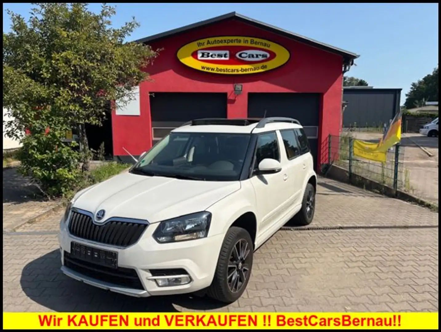 Skoda Yeti 1.4 TSI Ambition PDC*KLIMA*PANO*AHK* Weiß - 1
