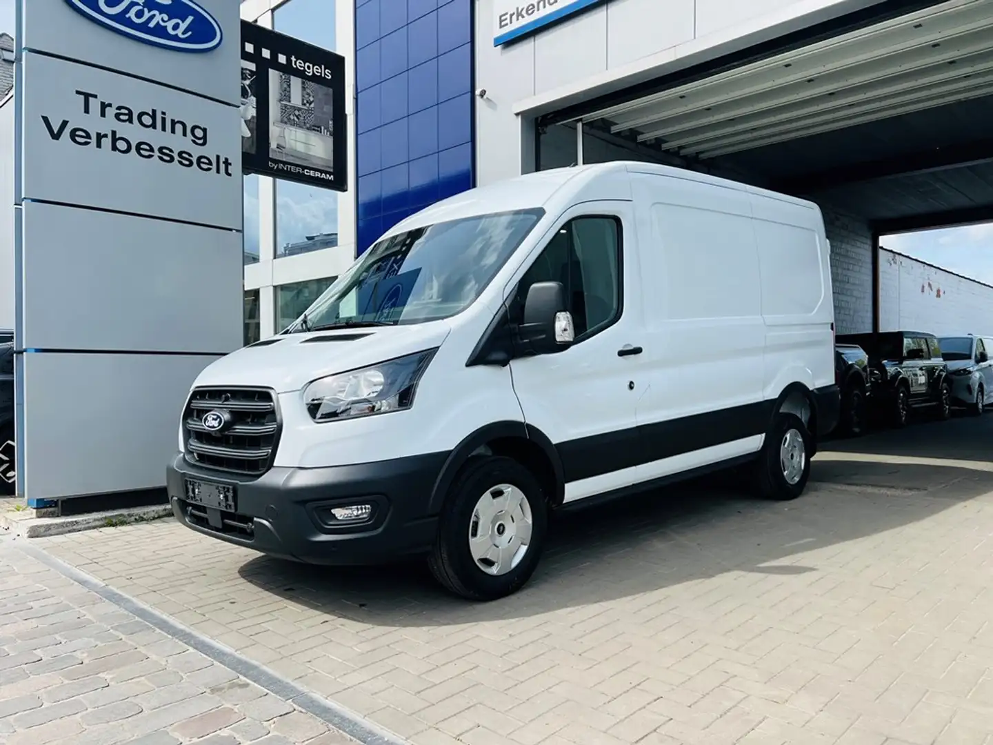 Ford Transit 2.0 TDCI / 350M L2H2 / 31250 EUR + BTW / 165 PK / Blanc - 1