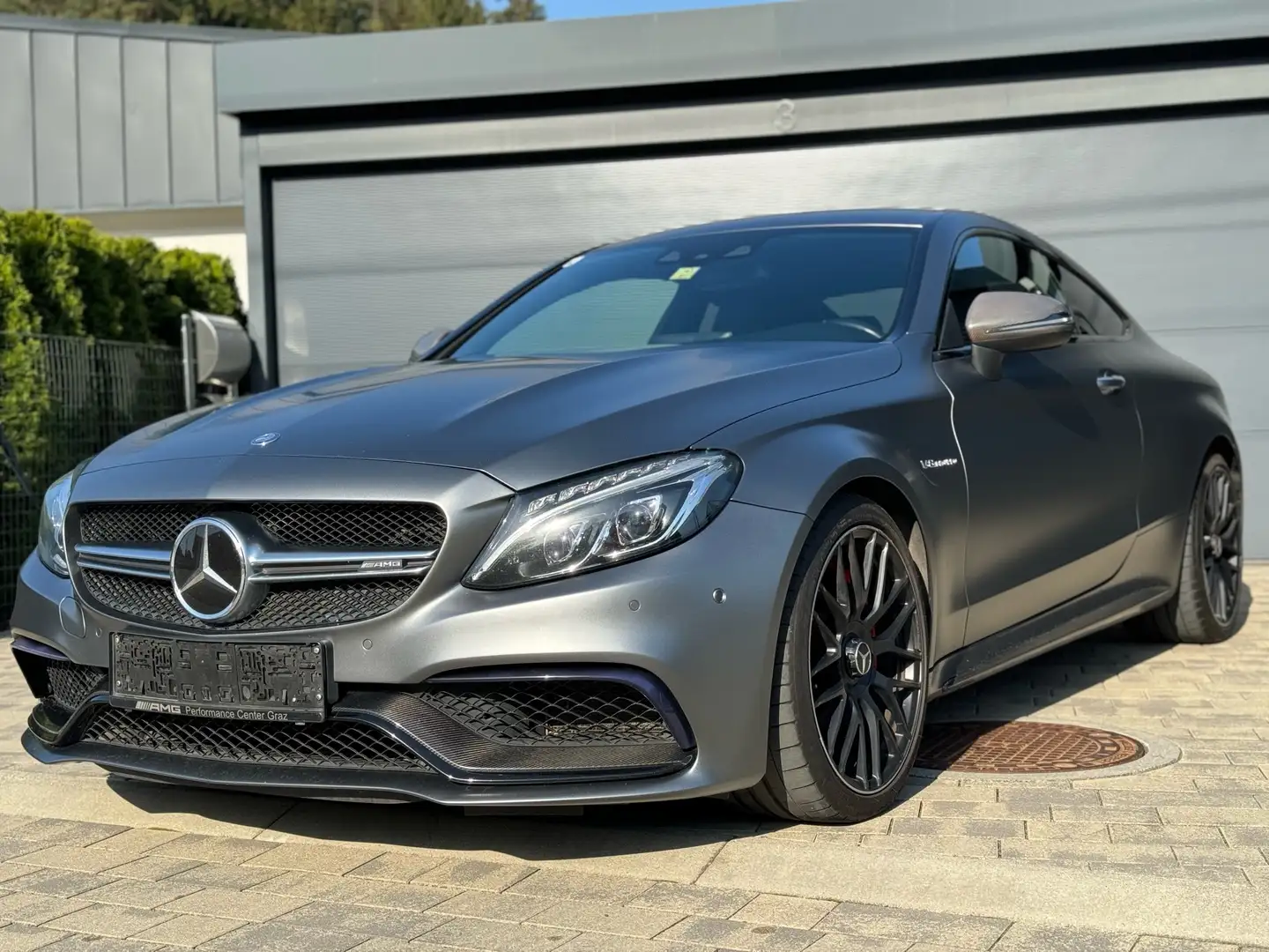 Mercedes-Benz C 63 AMG S Coupe Aut. Silber - 1