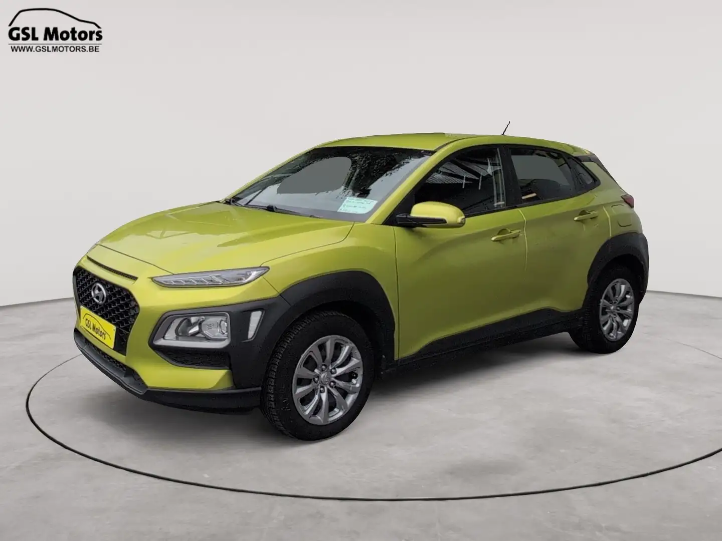 Hyundai KONA 1.0 T-GDi 120cv vert 08/18 airco Cruise Bluetooth Groen - 1