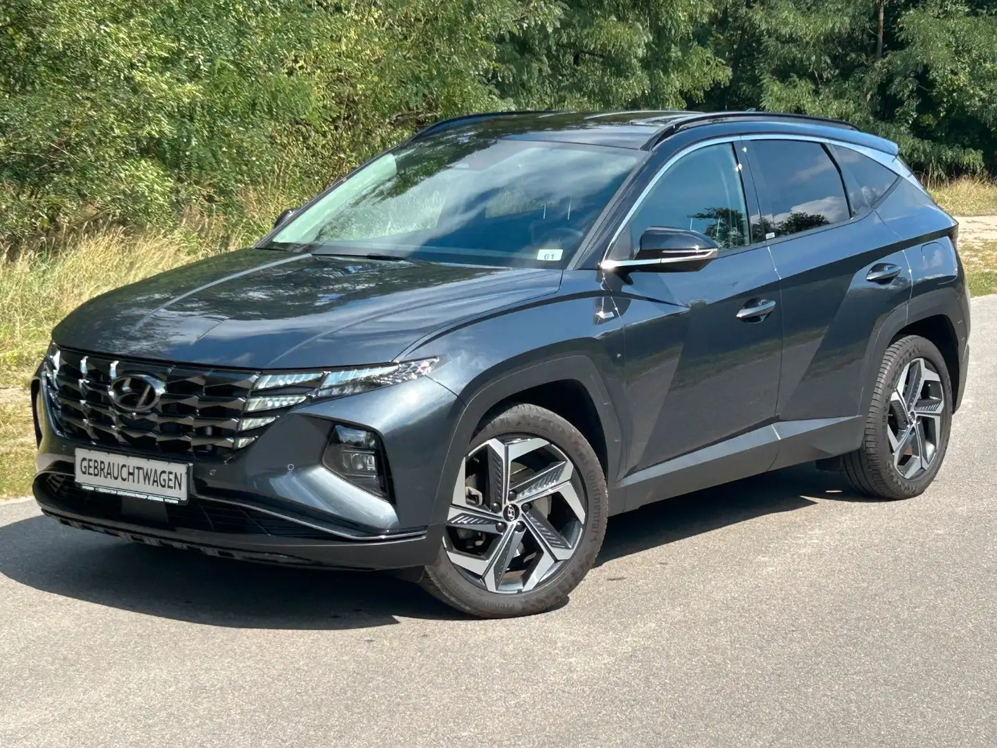Hyundai TUCSON 1.6 T-GDI 48V Prime *ACC*AHK*ECS*360° Grau - 1
