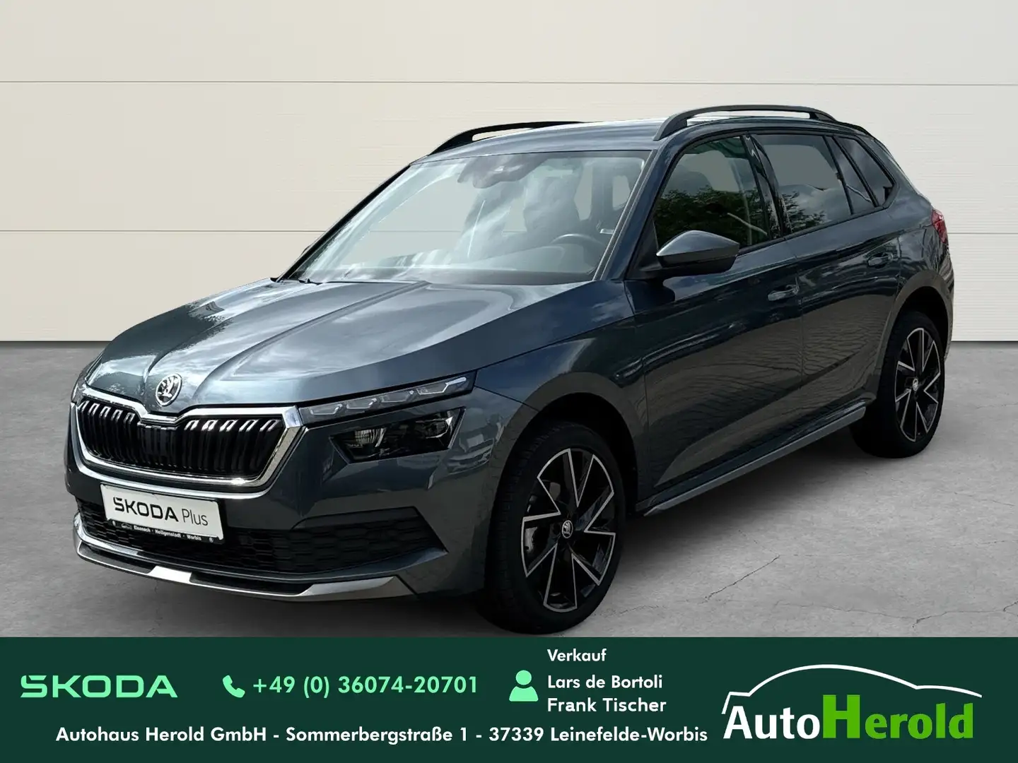 Skoda Kamiq Style 1.5TSI+DSG+beh.WSS+VOLL-LED+18" Grau - 1