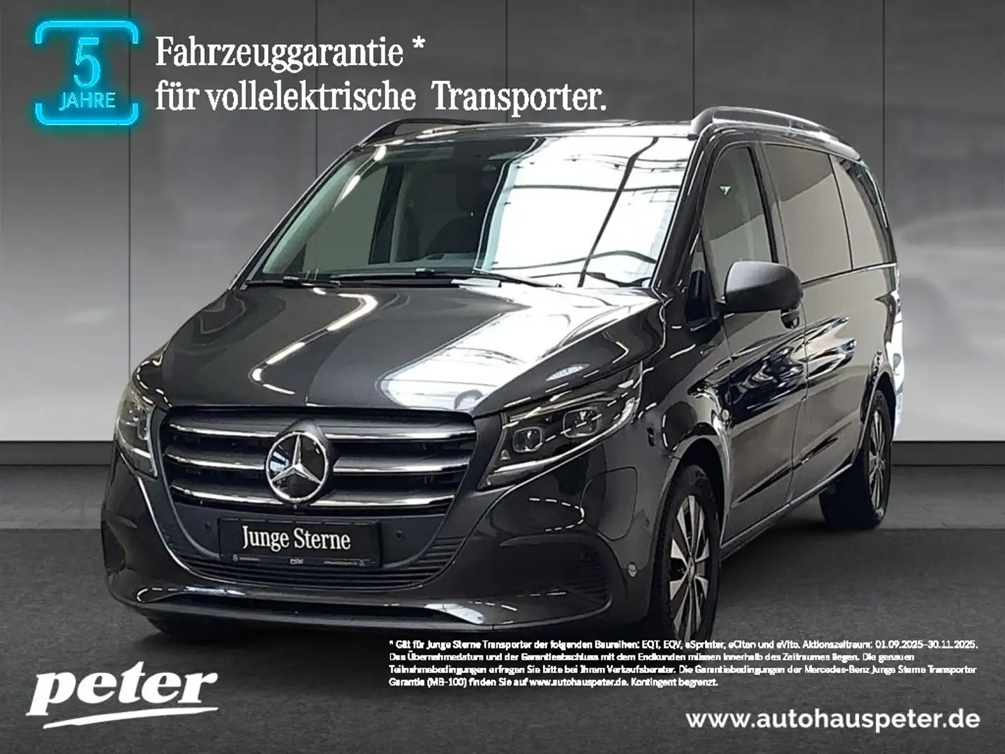 Mercedes-Benz Vito e 129 Tourer Pro Multibeam/Distronic/MBUX Grijs - 1
