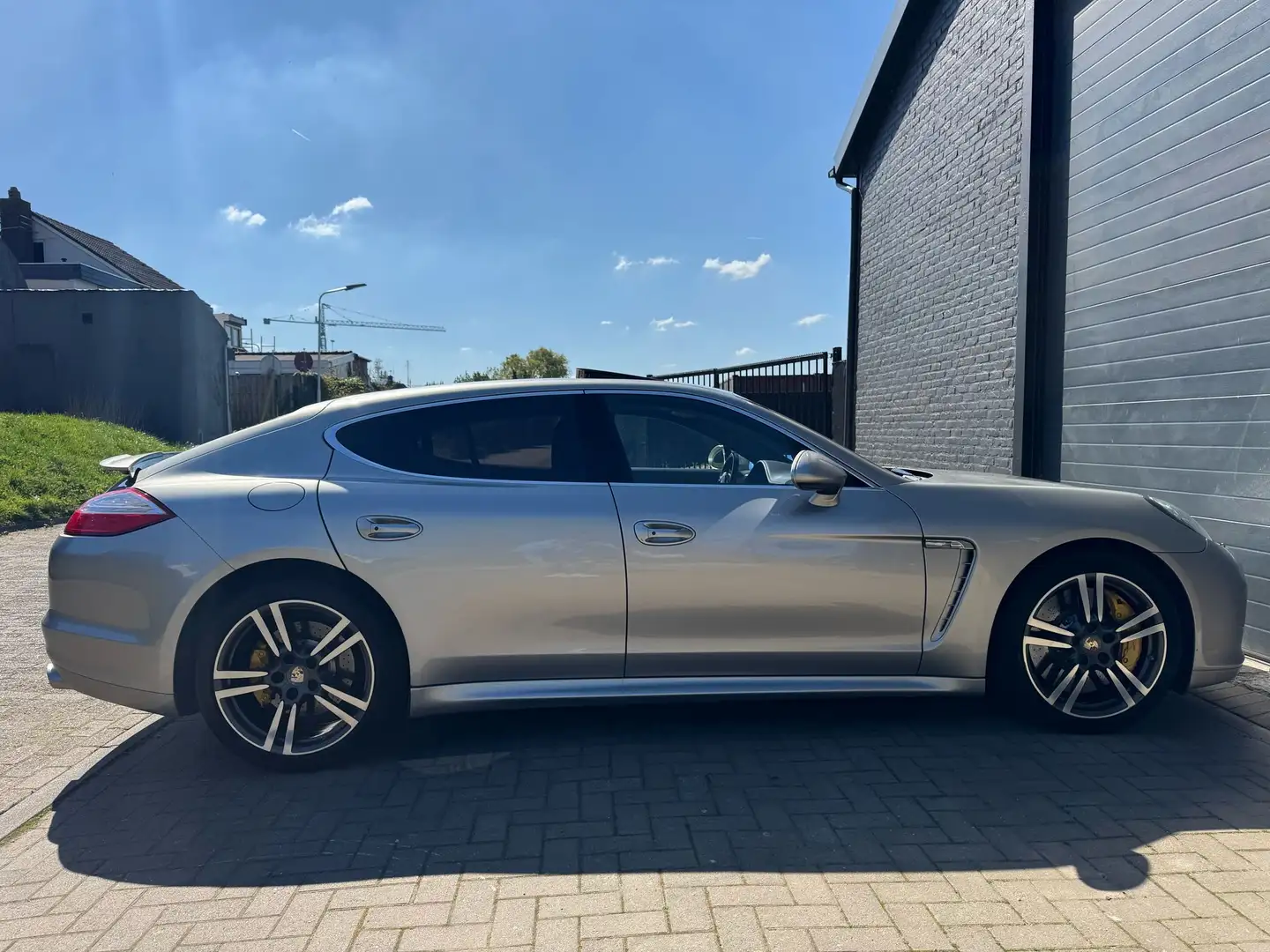 Porsche Panamera 4.8 Turbo S Ceramic, Burmester, Chrono Grijs - 1
