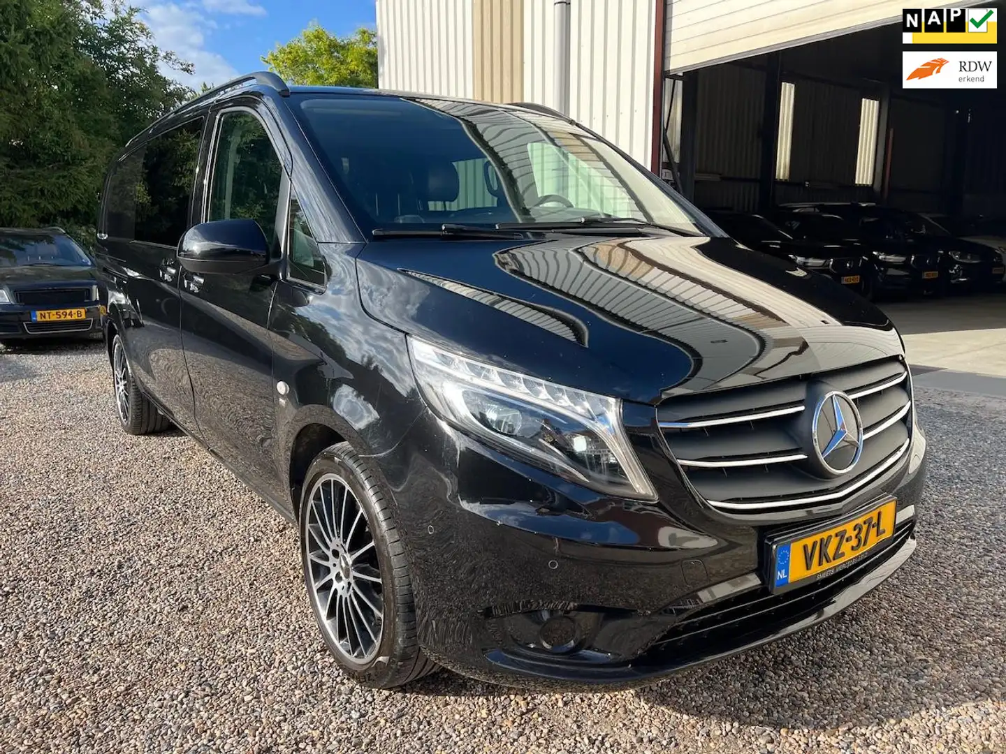 Mercedes-Benz Vito 119 CDI Extra Lang 2xS.DUBBEL-CAB.LEER.NAP! Noir - 1