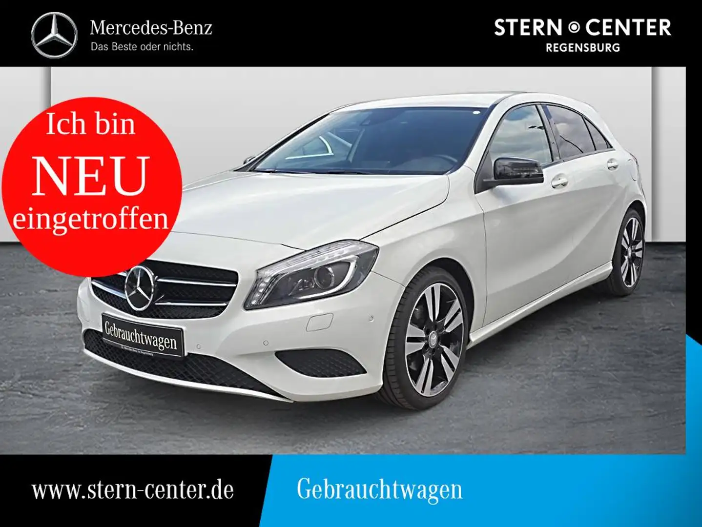Mercedes-Benz A 200 CDI Comand Urban LED Cam Night Totw Distr Weiß - 1