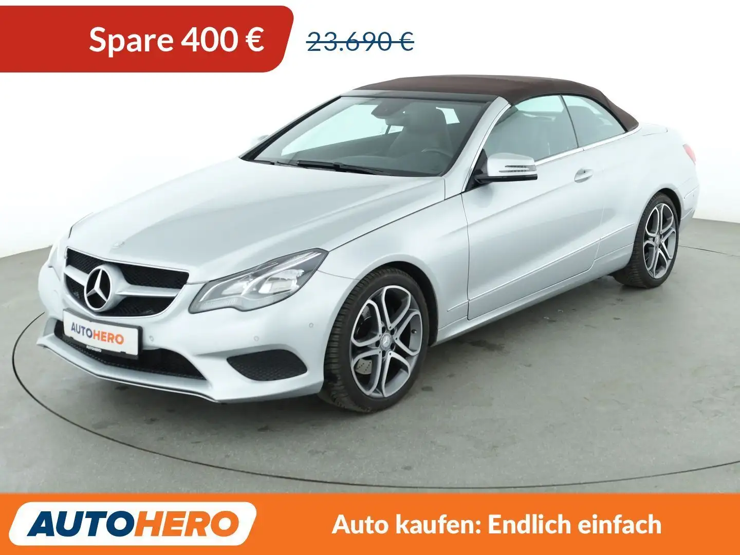 Mercedes-Benz E 200 CGI Aut.*NAVI*TEMPO*PDC*SHZ*KLIMA*GARANTIE* Grijs - 1