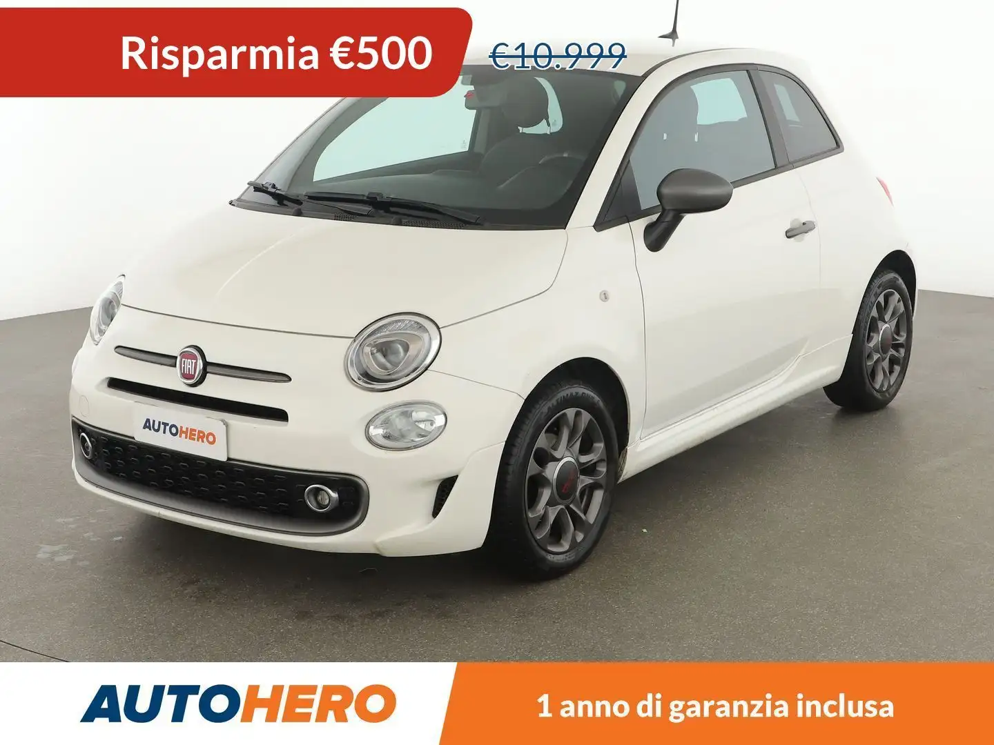 Fiat 500 1.2 S Bianco - 1