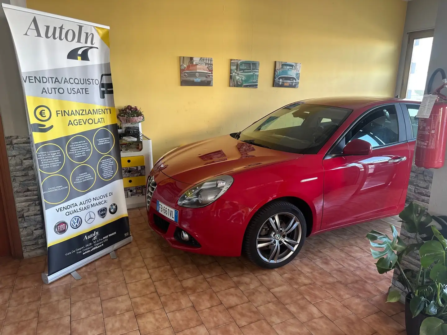 Alfa Romeo Giulietta Giulietta 1.4 Turbo 120 CV GPL Distinctive Rot - 1
