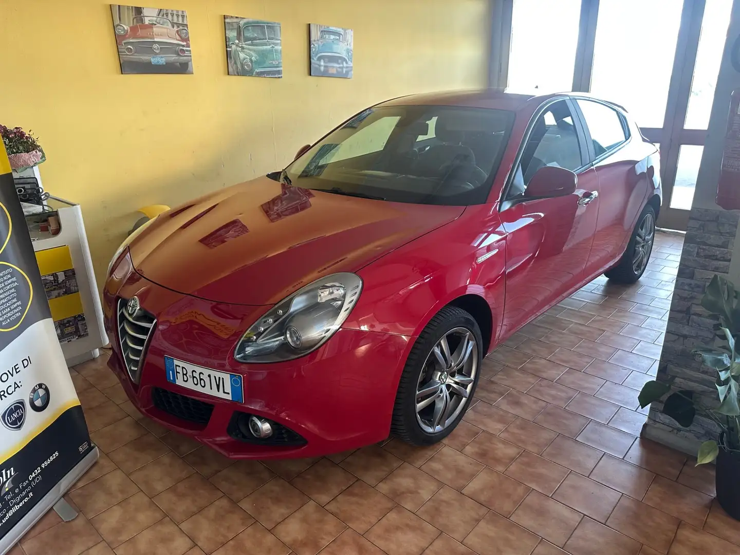 Alfa Romeo Giulietta Giulietta 1.4 Turbo 120 CV GPL Distinctive Rot - 2