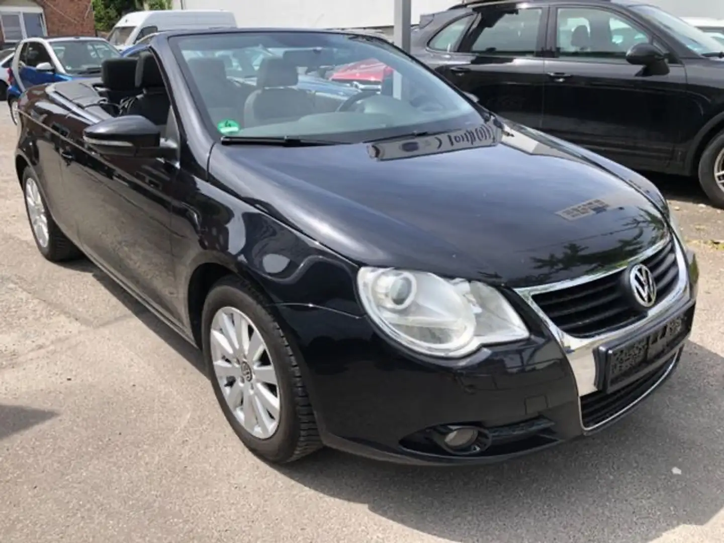Volkswagen Eos 1.4  Cabrio für jedes Wetter Schwarz - 1