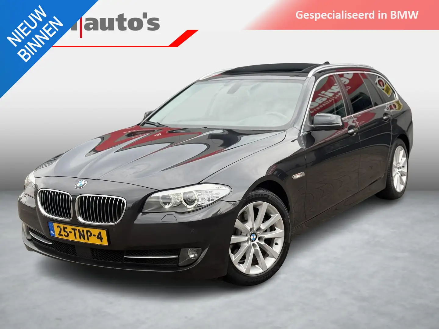 BMW 520 5-serie Touring 520i High Executive NW Distributie Grigio - 1