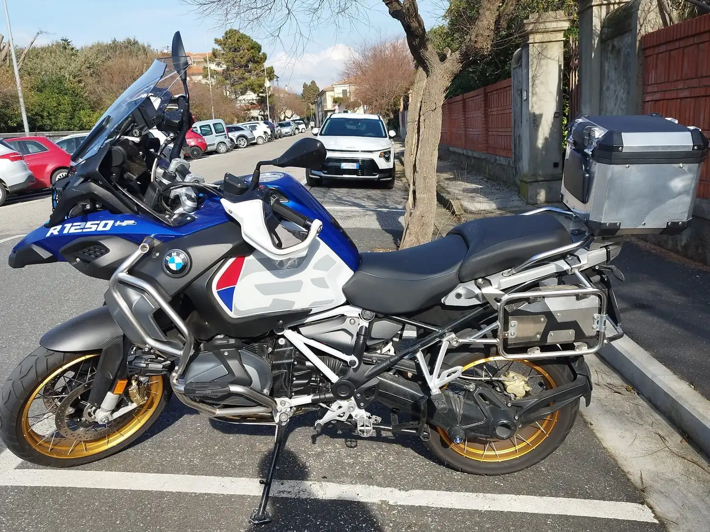 BMW R 1250 GS Adventure HP Blauw - 1