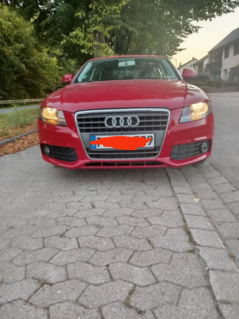 Audi A4 Ambition Rot - 1