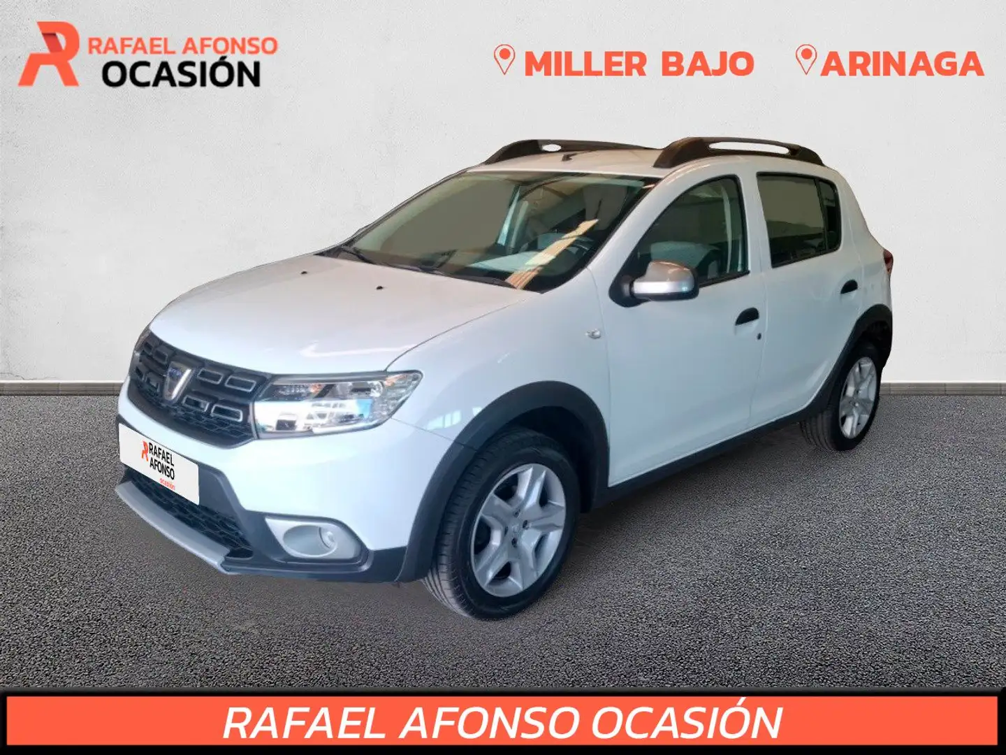 Dacia Sandero 0.9 TCE Stepway Ambiance 66kW Blanc - 1