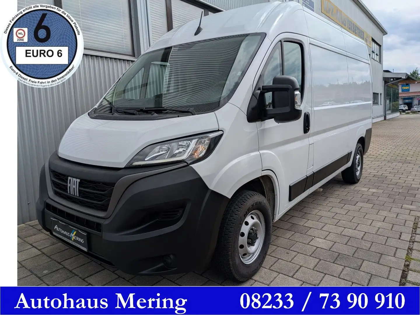 Fiat Ducato Fiat Ducato 3.3to 120PS Klima PDC L2H2 2,2ltr. Blanc - 2